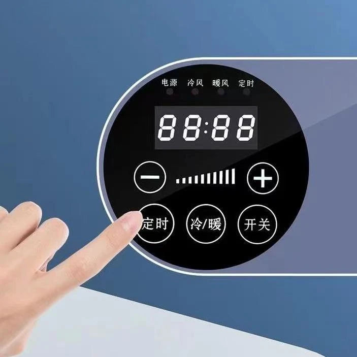 Dual-purpose air conditioner fan portable mobile all-in-one machine silent wall-mounted small air cooler portable fan