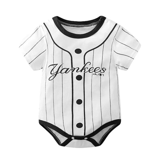 0-12month Infant Costume Summer Clothes Newborn Bodysuit 2022 New Baby Boys Short Sleeve Onesie 100% Cotton Toddler Romper